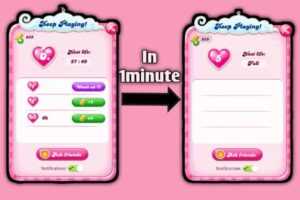 Candy Crush Saga Unlimited Hearts