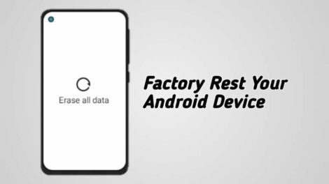 Factory Reset an Android Mobile