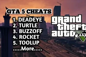 GTA 5 Cheat Codes