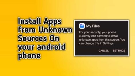 Install apps from unknown sources