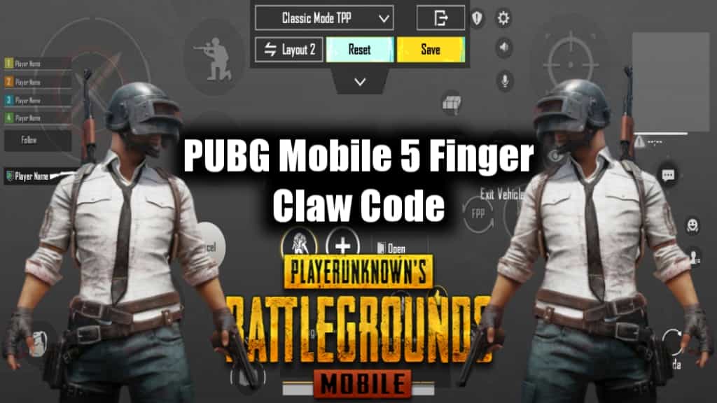 pubg 5 finger claw code