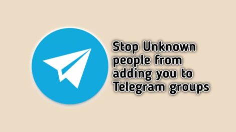 Stop strangers from adding you to Telegram groups