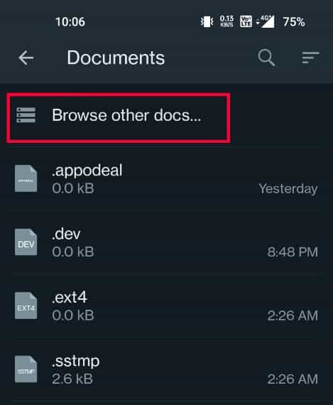 Browse other docs
